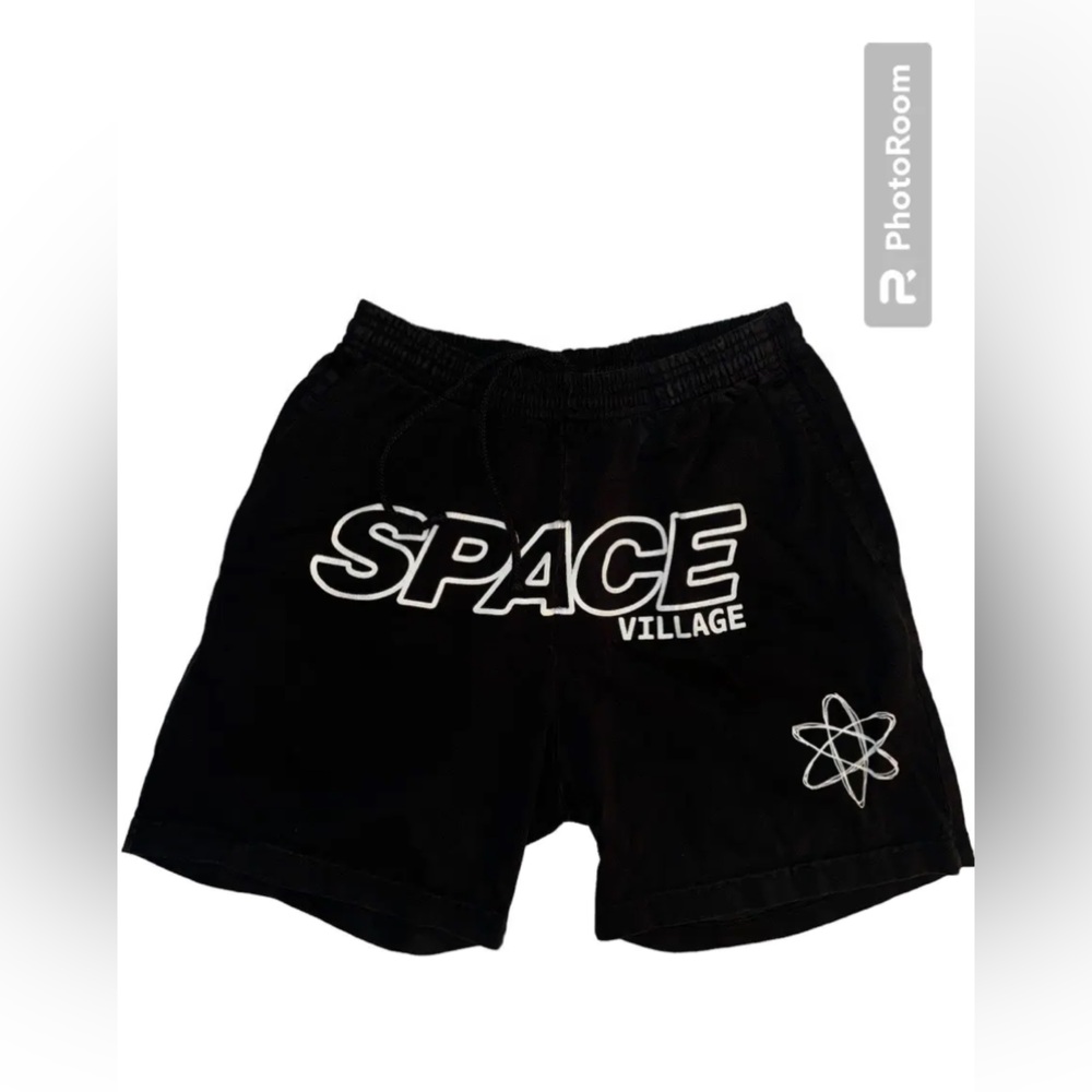 Space Village Size Small Shorts